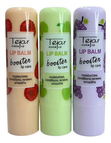Bálsamo Labial Tejar Booster Hidratante Pack x3 Frutal · 17737 · foto 01