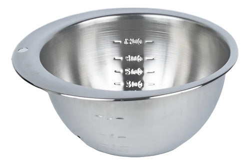 Bowl Acero Medidor 2500 Ml