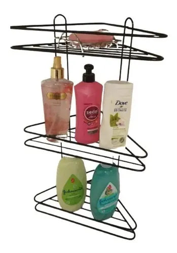 Esquinero Organizador Repisa Triple Baño
