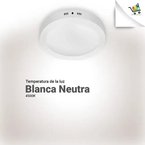 Panel LED Werke 24 W Redondo Blanco Luz Fría · 5084 · foto 03