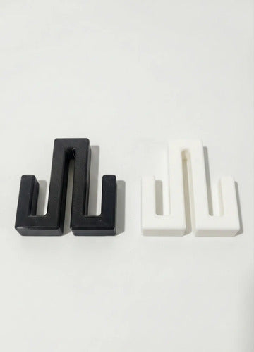 Gancho Toallero Para Mampara De Baño Negro - Mampara 4mm