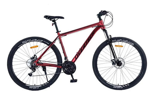 Bicicleta MTB Overtech Q6 Rodado 29 Aluminio 21v Rojo y Negro L · 16845 · foto 01