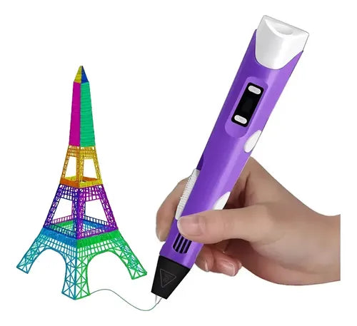 Lápiz 3D PEN-2 Filamentos ABS y PLA Amarillo · 7005 · foto 10