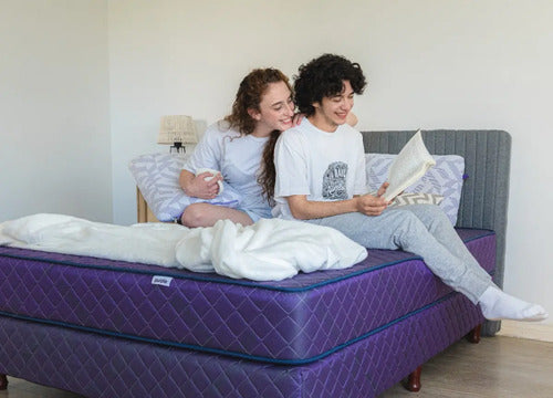 Almohada Purple Shara Blanco 1u Blanco