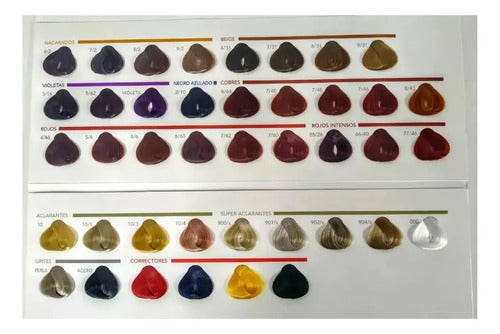 Tintura Crema Profesional Opcion Coloracion 60g 32 Pomos Tono 82 - Rubio Claro Nancarado · 17501 · foto 03