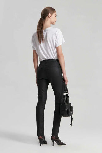 Jean Skinny Al Cuerpo Lupe Negro Mujer Maria Cher Algodón