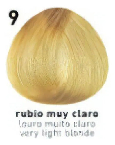 Fidelite Tintura En Crema Coloracion Colormaster Tono 9 Rubio Muy Claro