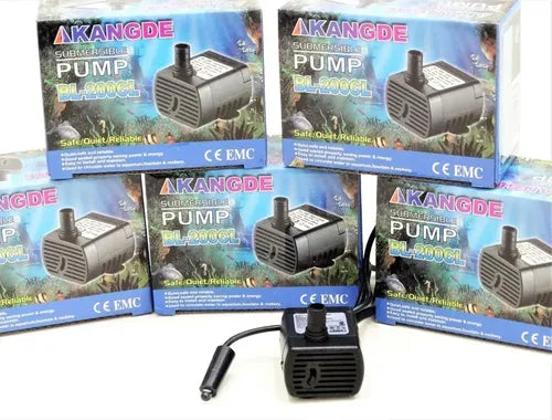 Bomba De Agua 5w 1 Led Multicolor Fuentes Cascada Feng Shui