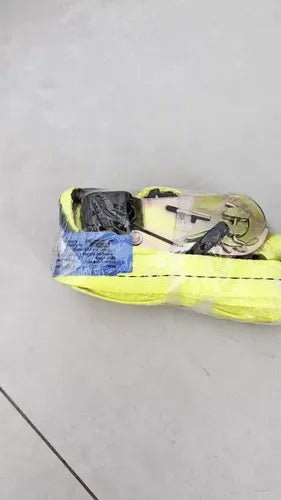 Cinta Amarre Criquet Traca 25mm X 3,60m Carga 800kg Amarillo