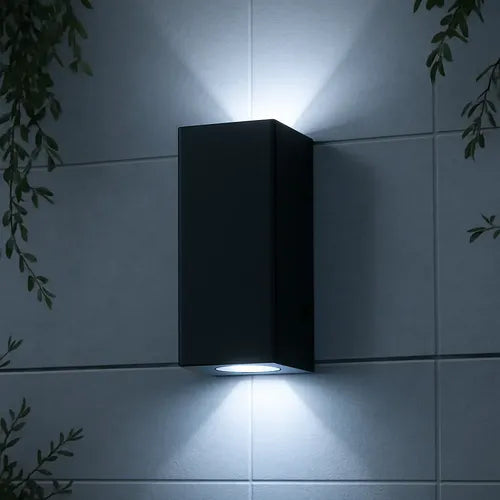 Aplique Pared Santa Luz Bd-33 Negro
