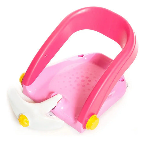 Aro de Baño para Bebé Love Asiento Silla Plegable Rosa · 17583 · foto 02