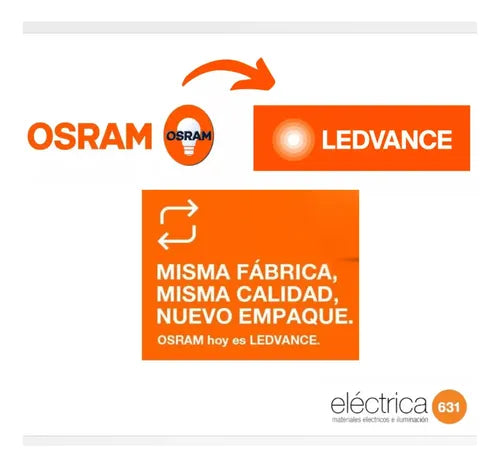Lámpara Led 100w Alta Potencia E40 Ledvance Blanco Luz Fría
