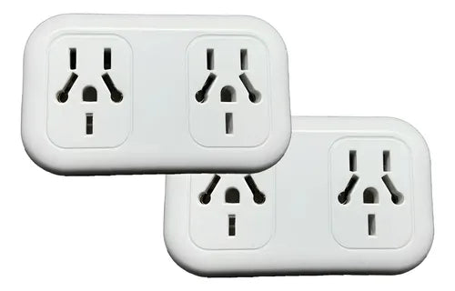 Enchufe Adaptador Multinorma Universal Pack X2