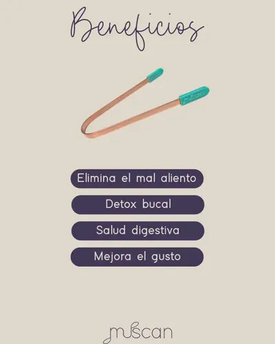 Limpia Lengua de Cobre 100% Ayurveda con Banda Ergonómica · 17422 · foto 10