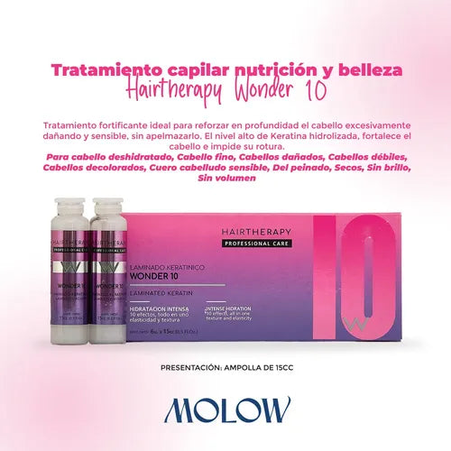 Hair Therapy Wonder 10 - Ampollas 15 Ml x 6 Und Hidratante · 17597 · foto 07