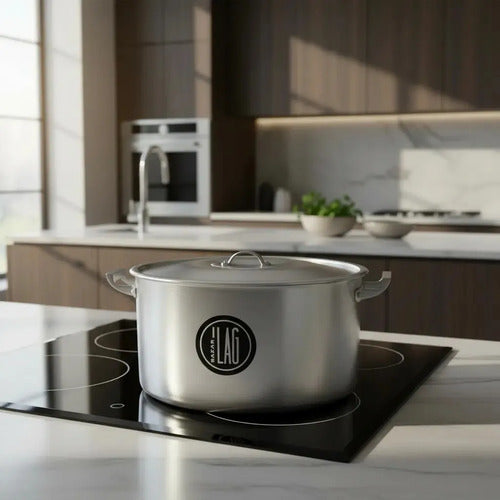 Cacerola De Aluminio N 24 5,9l Lag/tresso/dye