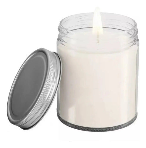 Kit Velas Soja 1 Kg Cera + Pabilo + Ojalillos + 1 Esencia