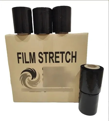 Film Stretch Tres Aguilas Rsn10cm Negro 0.45kgs