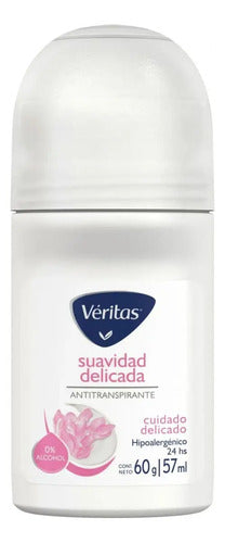 Antitranspirante Roll On Veritas Suavidad Delicada Sin Alcohol 57ml Fresca · 17482 · foto 01