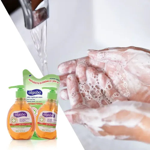 Jabón Líquido Antibacterial Algabo Repuesto 300 ml · 1245 · foto 02