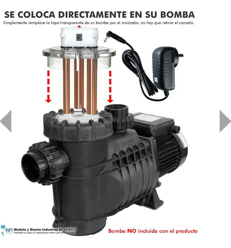 Ionizador Piscinas Ioni Bae/s/f-180 180000l