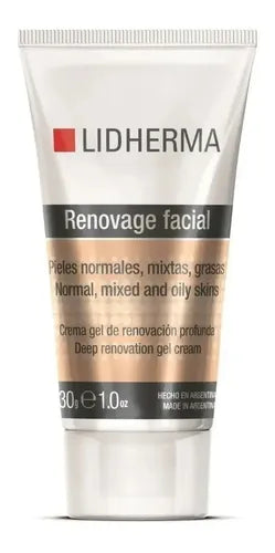 Crema Facial de Noche Lidherma Renovage para Piel Normal a Grasa 30 g · 17582 · foto 02