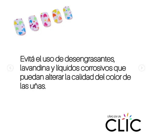 Kit Uñas Postizas - Press On Autoadhesivas Colores Degradado Color Amarillo Liso
