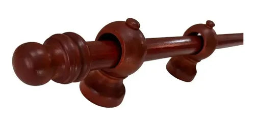 Barral De Madera Para Cortina De 1.80 Me