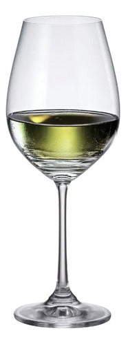 Columba Juego De 6 Copas De Cristal Bohemia 650 Ml