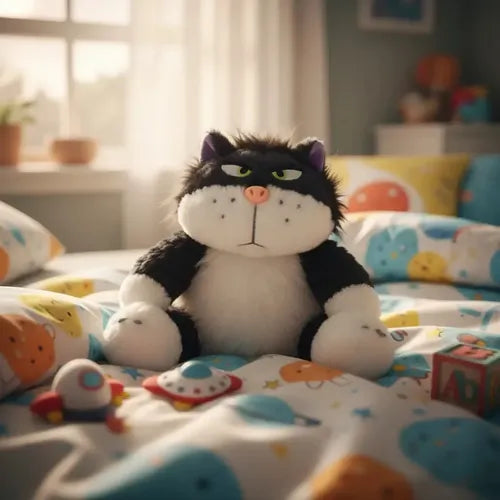 Muñeco Lucifer Gato Peluche Plush Dream 20cm Gris · 16743 · foto 02