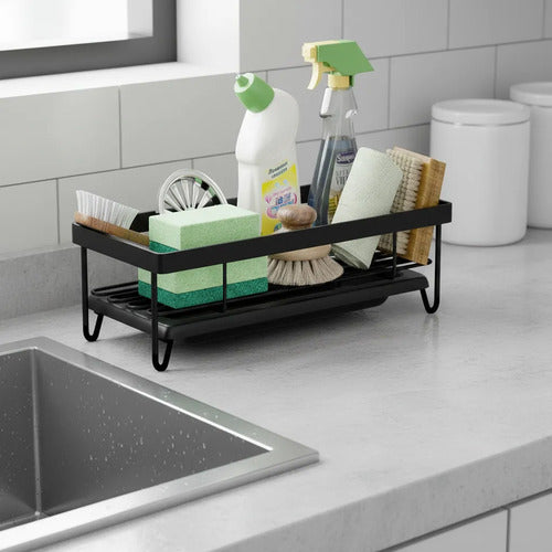Porta Esponja Organizador De Bacha Cocina Rejilla Acero