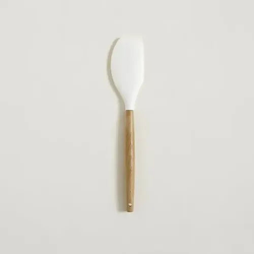 Espátula De Silicona Para Repostería Con Mango De Madera - Trendy Corner Cream Espatula Redonda