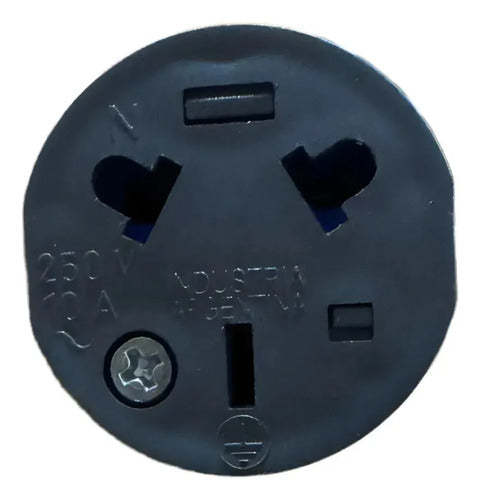 Cable Alargue Prolongador Reforzado 10m Negro · 16511 · foto 02