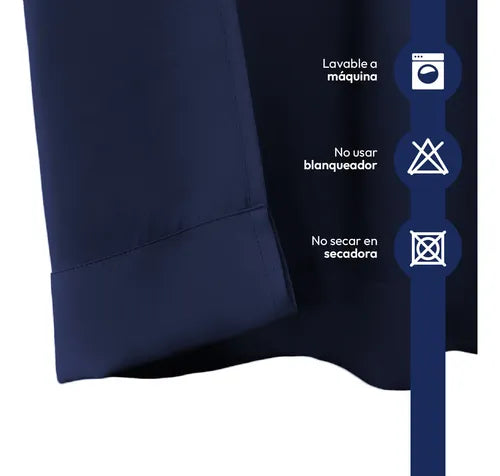 Cortinas Blackout Textil Living 130x210 Bordó