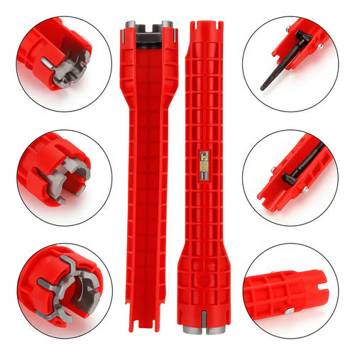 Llave Múltiple Plomería Para Baños Cocin