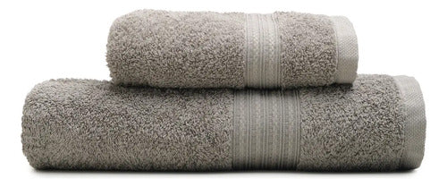 Toalla Toallón 100% Algodón Gris Arcoiris 1.5x0.8m Para Baño