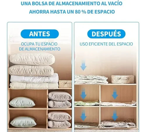 Bolsa Al Vacio Granderopa Sabanas Frasadas Mantas 80x60 Cm