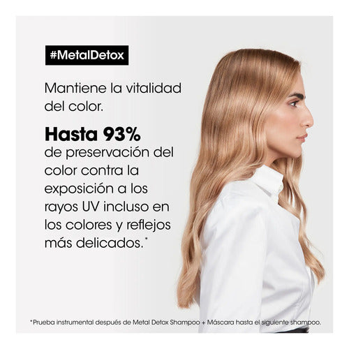 L'oréal Serie Expert Metal Detox Shampoo 1500 + Máscara 500