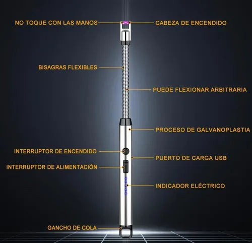 Encendedor Eléctrico Chispero Cocina Rec