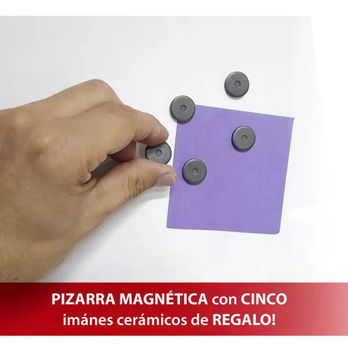 Pizarra Blanca Magnética Doggo 60x80cm con 2 Marcadores · 16922 · foto 06