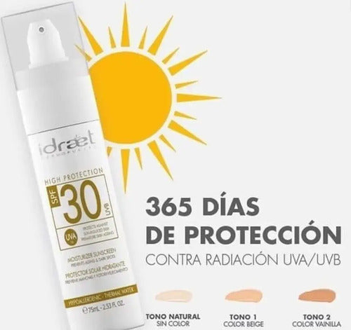 Idraet Protector Solar Spf 30 Tono 1 Base Color Beige · 5442 · foto 02