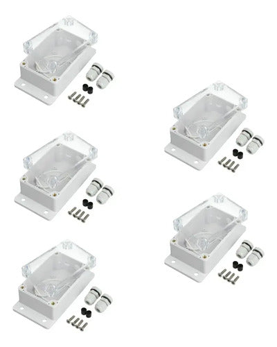Pack Por 5 Caja Estanco Ip66 Sonoff Ideal Basic R2 / Rf R2