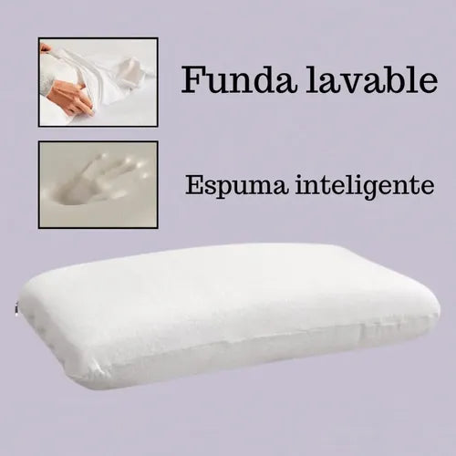 Almohada Viscoelastica Memory Foam 60x35