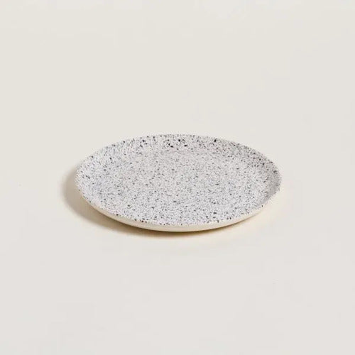 Set X6 Platos De Postre Bitlis Cerámica 20cm Blanco