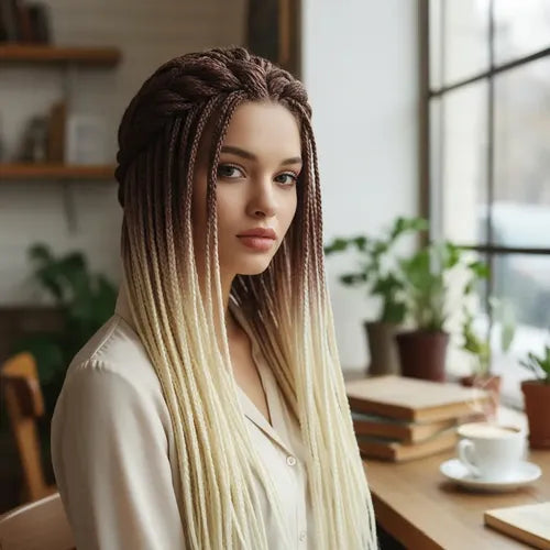 Extensiones Pelo Kanekalon Trenzas Africana B39 Marron Rubio