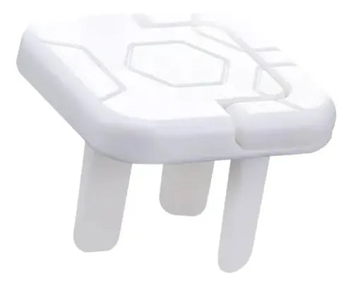 Tapa Enchufe con Manija Protector para Bebé x6 Blanco · 16598 · foto 01