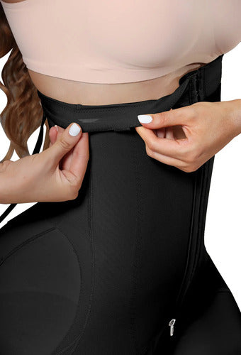 Faja Bodily Abdomen Reductora Modeladora Postquirúrgica Roma Negro Talle 2 · 17391 · foto 04