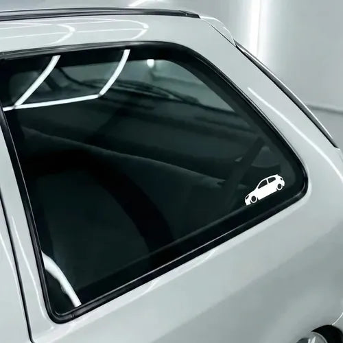 Calco Auto Gol Trend Al Piso Bajito 15 Cm X 2 Unid Blanco