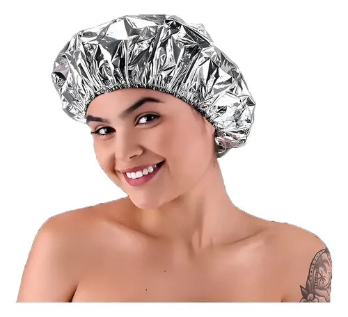 Gorro Metalizado Otamen para Tratamientos Capilares No Eléctrico · 1920 · foto 01
