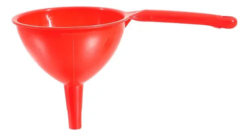 Embudo De Plástico Con Mango - Ideal Para Cocina Y Líquidos